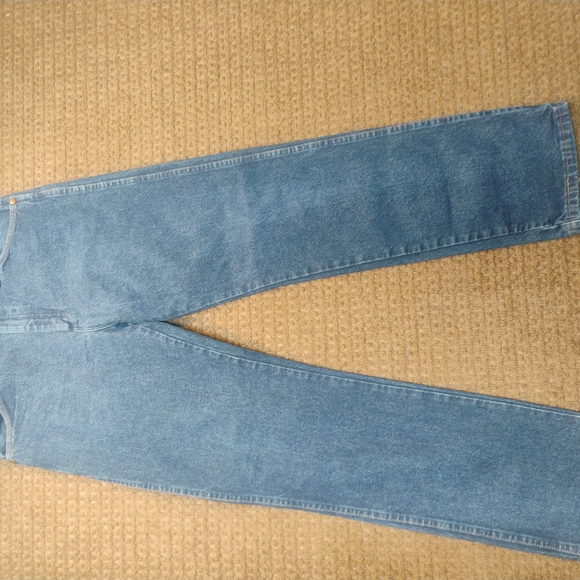 Wrangler Jeans Men’s 33x32 Blue Cowboy Cut 13MWZ Vintage 90s USA Made Classic - Picture 4 of 7